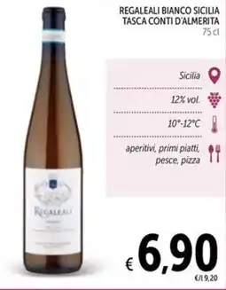 Spazio Conad Regaleali bianco sicilia tasca conti d'almerita offerta