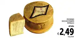 Spazio Conad Pecorino vecchio stampo PETRUCCI offerta