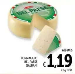Spazio Conad Formaggio bel paese GALBANI offerta