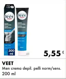 Iper Tosano VEET Men crema depil. pelli norm/sens. offerta