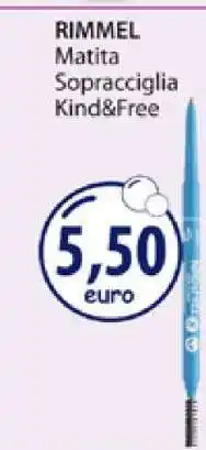 Acqua & Sapone RIMMEL Matita Sopracciglia Kind&Free offerta