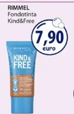 Acqua & Sapone RIMMEL Fondotinta Kind&Free offerta