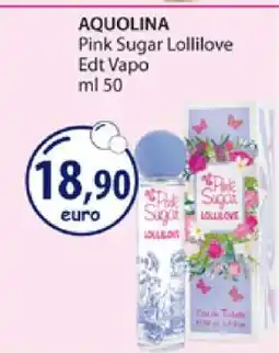 Acqua & Sapone AQUOLINA Pink Sugar Lollilove Edt Vapo ml 50 offerta