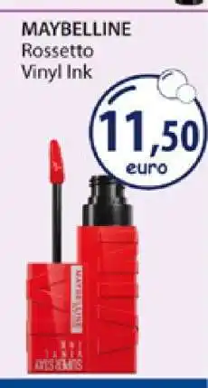 Acqua & Sapone MAYBELLINE Rossetto Vinyl Ink offerta