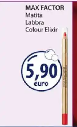 Acqua & Sapone MAX FACTOR Matita Labbra Colour Elixir offerta