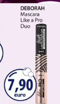 Acqua & Sapone DEBORAH Mascara Like a Pro Duo offerta