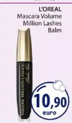 Acqua & Sapone L'OREAL Mascara Volume Million Lashes Balm offerta