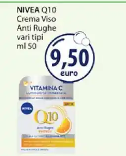 Acqua & Sapone NIVEA Q10 Crema Viso Anti Rughe offerta