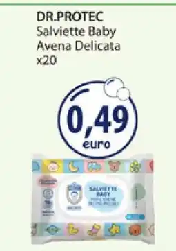 Acqua & Sapone DR.PROTEC Salviette Baby Avena Delicata x20 offerta