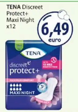 Acqua & Sapone TENA Discreet Protect+ Maxi Night x12 offerta