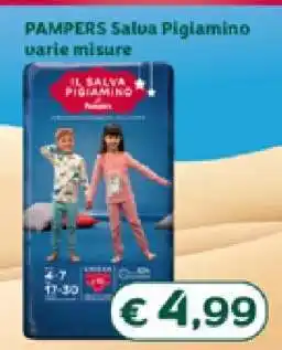 Acqua & Sapone PAMPERS Salva Pigiamino offerta