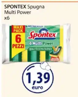 Acqua & Sapone SPONTEX Spugna Multi Power x6 offerta