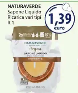 Acqua & Sapone NATURAVERDE Sapone Liquido offerta