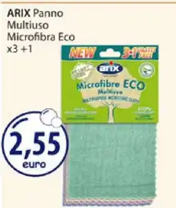 Acqua & Sapone ARIX Panno Multiuso Microfibra Eco x3 +1 offerta