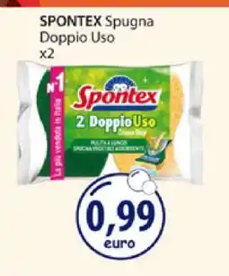 Acqua & Sapone SPONTEX Spugna Doppio Uso x2 offerta
