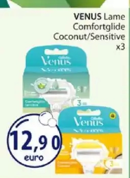 Acqua & Sapone VENUS Lame Comfortglide Coconut/Sensitive x3 offerta