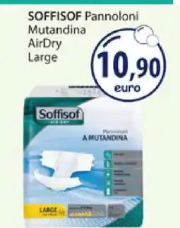 Acqua & Sapone SOFFISOF Pannoloni Mutandina AirDry Large offerta