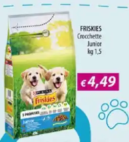 Acqua & Sapone FRISKIES Crocchette Junior offerta
