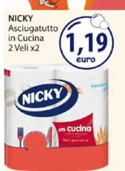 Acqua & Sapone NICKY Asciugatutto in Cucina offerta