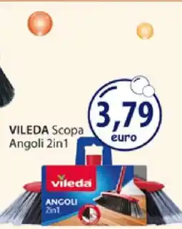 Acqua & Sapone VILEDA Scopa Angoli 2in1 offerta