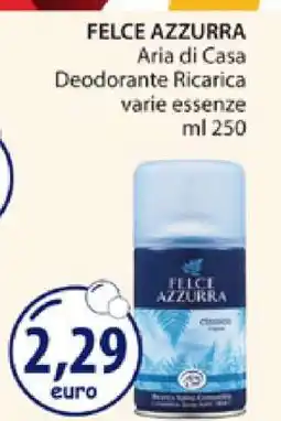 Acqua & Sapone FELCE AZZURRA Aria di Casa Deodorante Ricarica offerta