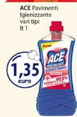 Acqua & Sapone ACE PAVIMENTI IGIENIZZANTE offerta