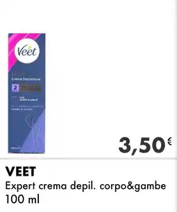 Iper Tosano VEET Expert crema depil. corpo&gambe offerta