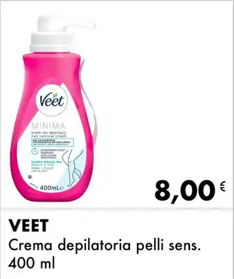 Iper Tosano VEET Crema depilatoria pelli sens. offerta