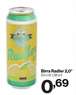 In'S Mercato Birra Radler 2,0° offerta