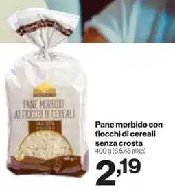 In'S Mercato Pane morbido con fiocchi di cereali senza crosta offerta