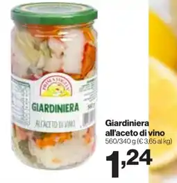 In'S Mercato Giardiniera all'aceto di vino offerta