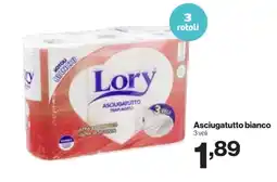 In'S Mercato Lory Asciugatutto bianco offerta