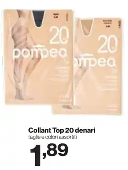 In'S Mercato pompea Collant Top 20 denari offerta