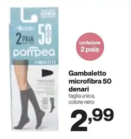 In'S Mercato Gambaletto microfibra 50 denari offerta