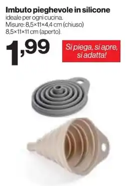 In'S Mercato Imbuto pieghevole in silicone offerta