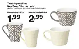 In'S Mercato Tazza in porcellana New Bone China decorata offerta