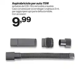 In'S Mercato Aspirabriciole per auto 75W offerta