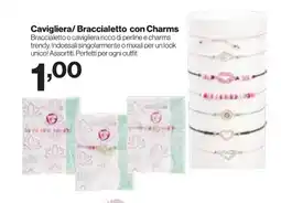 In'S Mercato Cavigliera/Braccialetto con Charms offerta