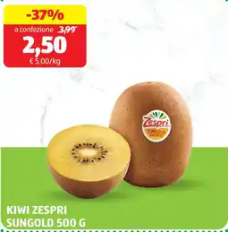 ALDI Kiwi zespri sungold offerta
