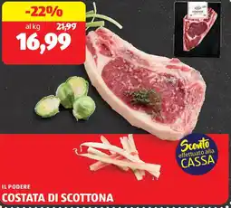 ALDI Il podere costata di scottona offerta