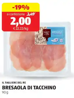 ALDI Il tagliere del re bresaola di tacchino offerta