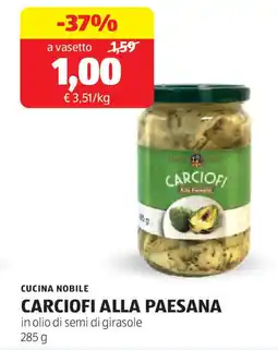 ALDI Cucina nobile carciofi alla paesana offerta