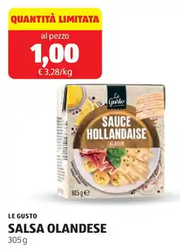 ALDI Le gusto salsa olandese offerta
