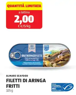 ALDI Almare seafood filetti di aringa fritti offerta