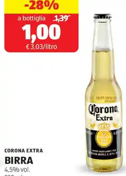 ALDI Corona extra birra offerta