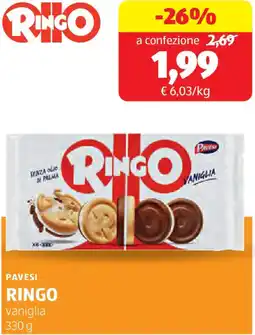 ALDI Pavesi ringo offerta