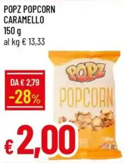 IperFamila Popz popcorn caramello offerta