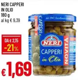 IperFamila Neri capperi in olio offerta