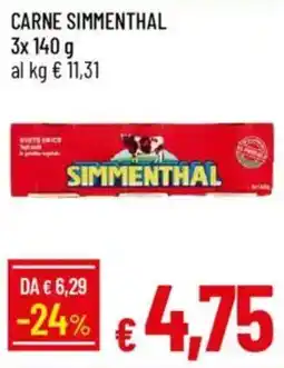 IperFamila Carne simmenthal offerta