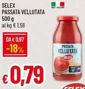 IperFamila Selex passata vellutata offerta